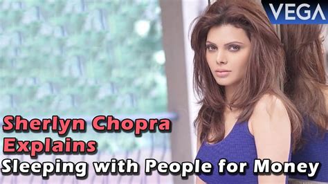 sherlyn chopra nude|Sherlyn Chopra explains why she would sleep with people!